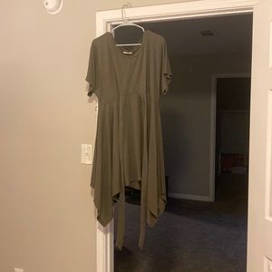 L dark Green dress